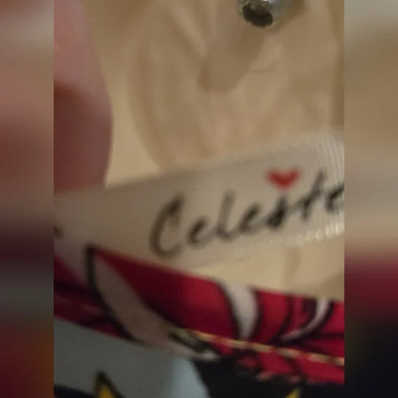 Celeste Multi Color Floral And Yellow Patterned Fabric - Picture 2 of 6